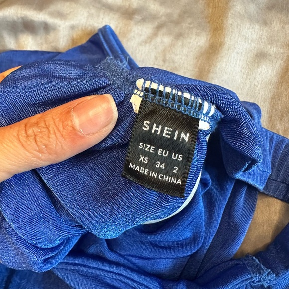 SHEIN 2 Piece Tube Top and Split Thigh Skirt - Picture 5 of 7